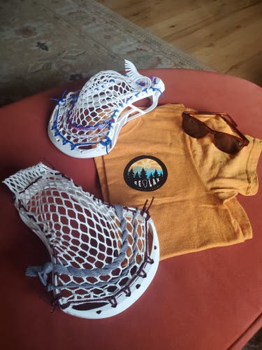 Bundle: 2 BN professionally strung Re-lax Sports GameChanger Pros
