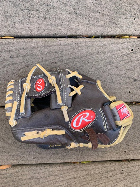 Used Rawlings Left Hand Throw Highlight Series Baseball Glove 10.5"