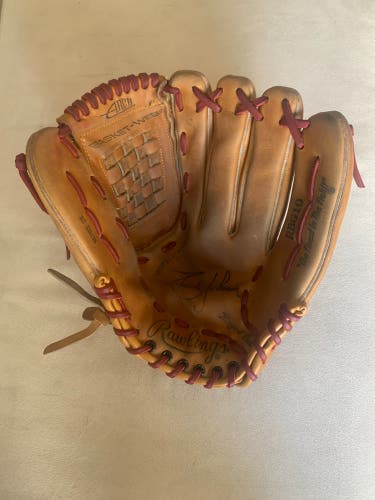 Relaced Vintage Rawlings 13” Randy Johnson Signature Series