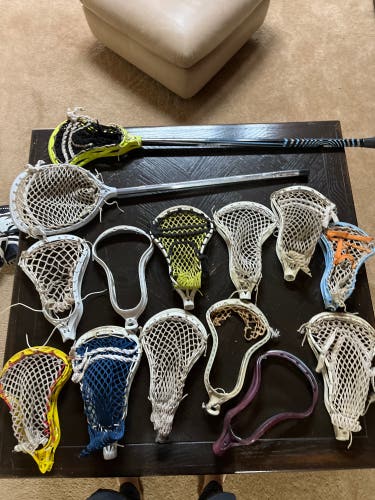 Used  Lacrosse Heads