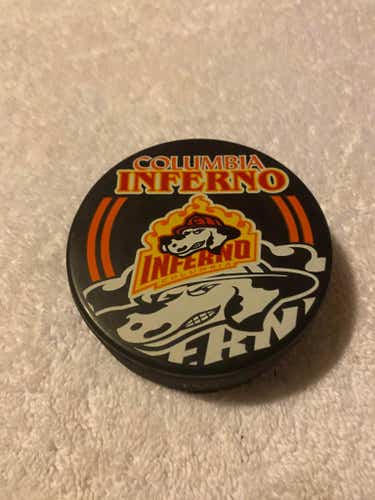 Columbia Inferno ECHL Collectible Hockey Puck