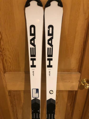 HEAD 2021/2022 156 cm World Cup Rebels e-SL RD FIS Skis w/WCR 14 Plates (No Bindings)