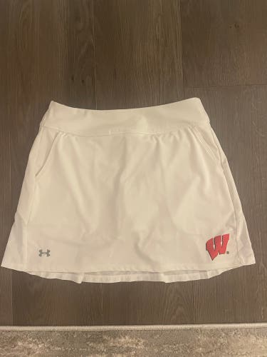 University of Wisconsin-madison white golf skirt