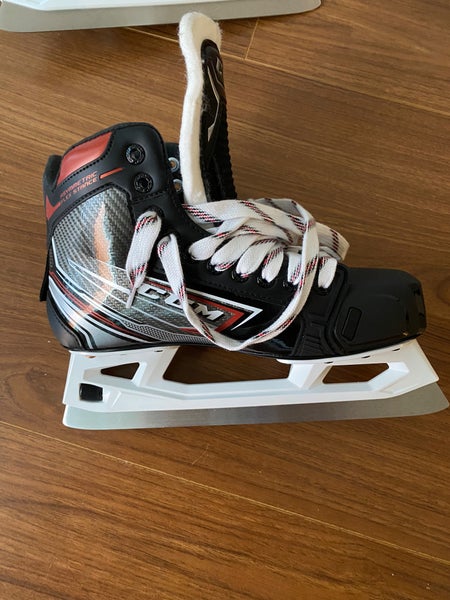 Used CCM Regular Width Size 7.5 Hockey Goalie Skates