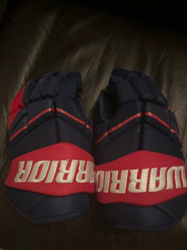 Warrior LX30 Junior Gloves Blue w/ Red