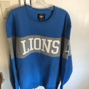 Detroit Lions 47 Brand Men’s NFL Crew Sweatshirt XXL