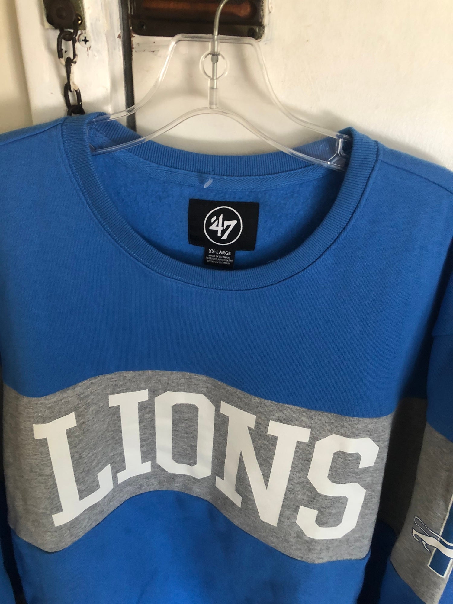 '47 Brand Detroit Lions Men's Throwback Legacy T-Shirt by Vintage Detroit Collection