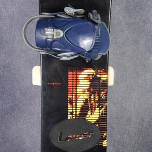 DIVISION 23 TRANS MODEL SNOWBOARD SIZE 160 CM WITH LAMAR LARGE BINDINGS
