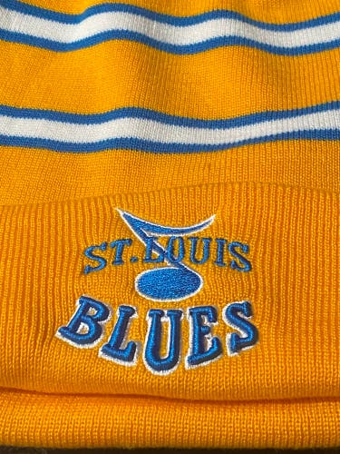 UNRELEASED NHL ST. LOUIS BLUES REVERSE RETRO 2.0 SPECIAL EDITION BEANIE