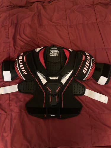 Used Bauer NSX junior medium hockey shoulder pads