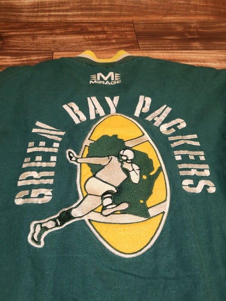 Green Bay Packers Vintage Sweatshirt // Classic Green Embroidered