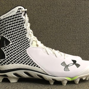 Under Armour Team Spine Brawler MC W Football Cleats White 1270718-100 Mens size 13.5