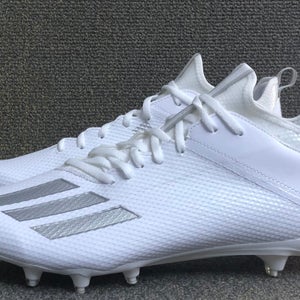 Adidas Adizero Scorch Football Cleats White Eh1319 Mens size 12.5