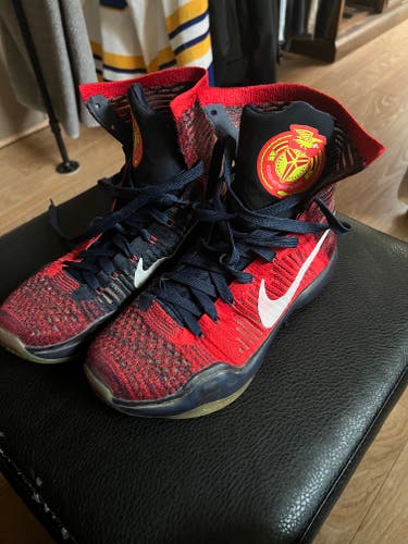 Nike Kobe Bryant 10 X Elite High USA Size 8.5 Mens (Used)