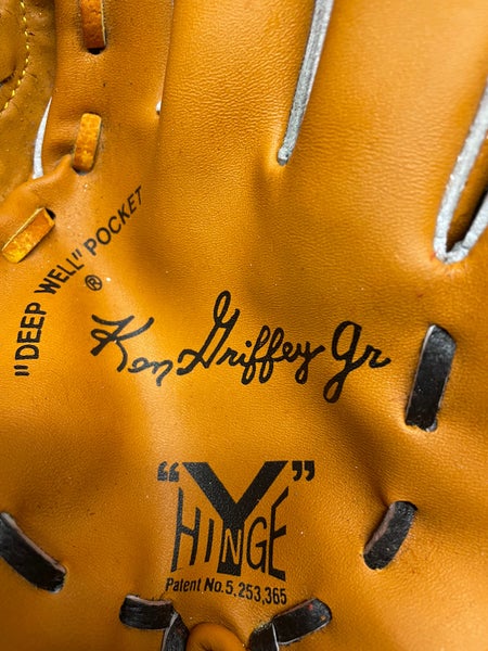 Rawlings Right Hand Throw RBG224BF Ken Griffey Jr Autograph Model Baseball  Glove 11 | SidelineSwap