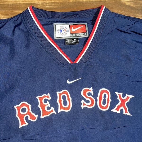 Nike, Shirts, Nike Center Swoosh Boston Red Sox Hoodie Sweatshirt Size  Small