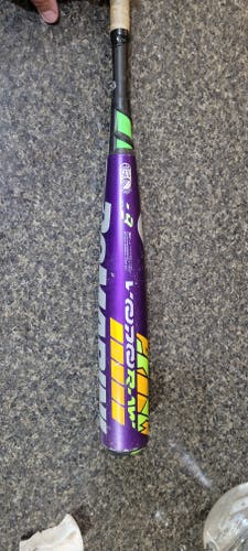 Used USSSA Certified 2016 DeMarini Alloy Voodoo Raw Bat (-9) 23 oz 32"