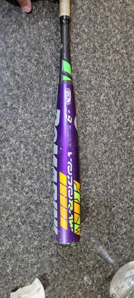Used USSSA Certified 2016 DeMarini Alloy Voodoo Raw Bat (-9) 23 oz 32"