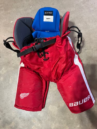 Pro Stock Red Wings Pants, Bauer, Nemeth, XL+1, Used.