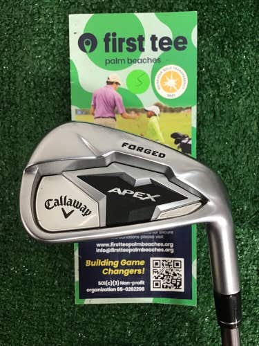 Callaway Apex CF19 Forged Single 7 Iron  Project X Catalyst 5.0 Regular Graphite