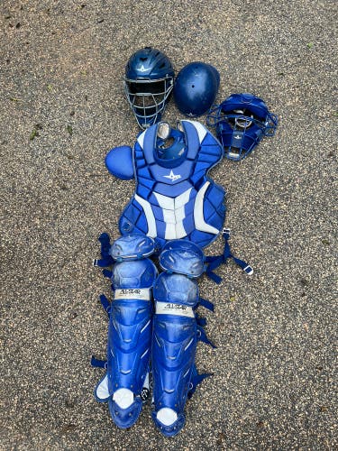 All Star System 7 Catcher's Set