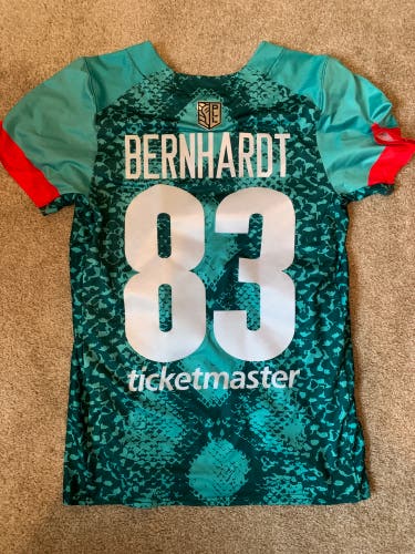 GAME USED 2022 JAKE BERNHARDT PLL WHIPS JERSEY