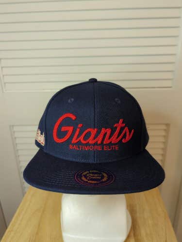 NWS Baltimore Elite Giants Rings&Crowns Snapback Hat