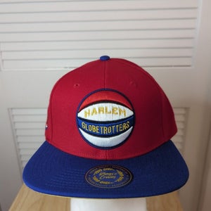 NWS Harlem Globetrotters Rings&Crowns Snapback Hat