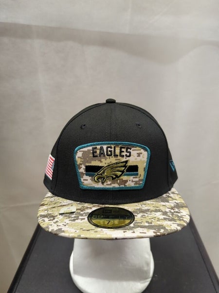 Men's New Era Black/Camo Philadelphia Eagles 2021 Salute To