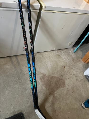 2 Used Left Hand P92 Pro Stock Catalyst 9X Hockey Stick