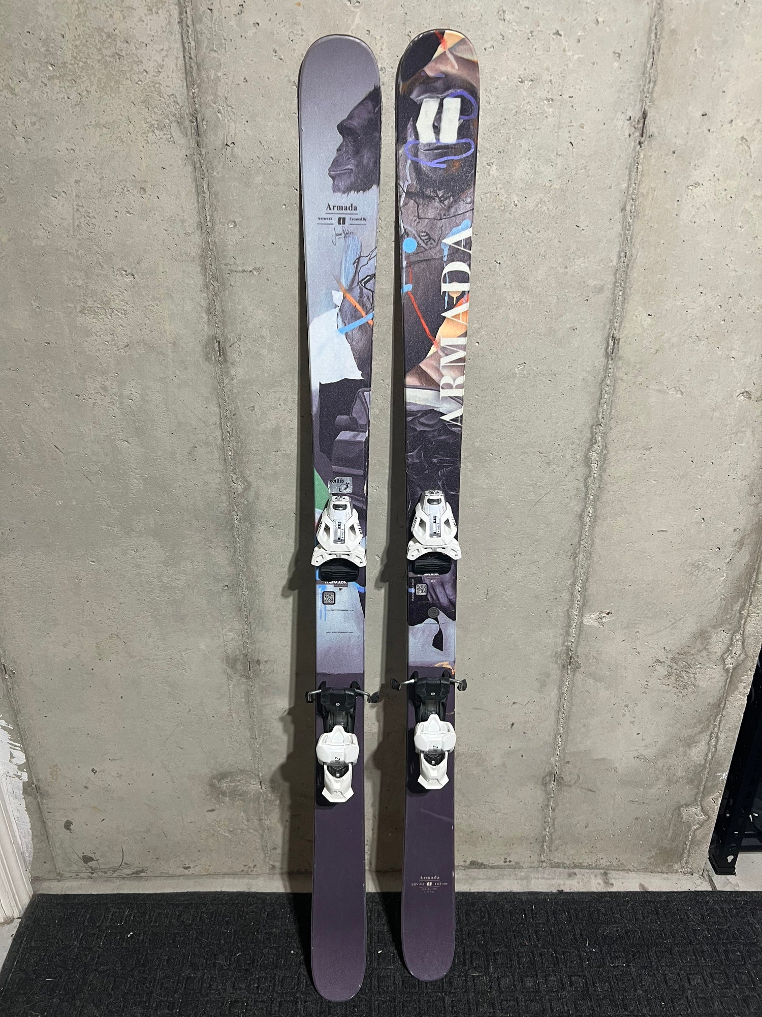 Armada 2021 ARV 84 Twin-Tip Skis with Tyrolla AM 12 Bindings 163