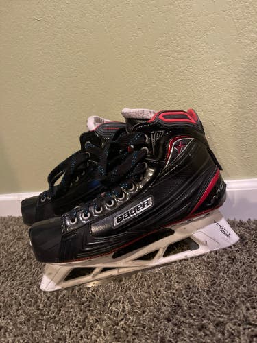 Used Bauer Size 11 Vapor 1X Hockey Goalie Skates