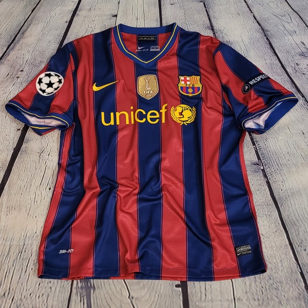 NIKE BARCELONA 2009 HOME AUTHENTIC JERSEY