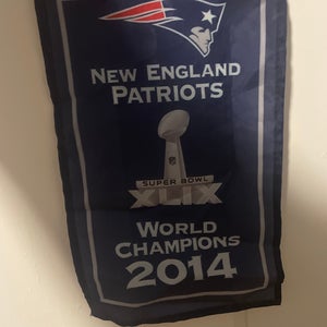 New England Patriots Replica Super Bowl XLIX Banner