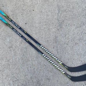 New! 2 PACK Alpha DX Pro Stock Hockey Sticks Left W03 MAX Backstrom 3358