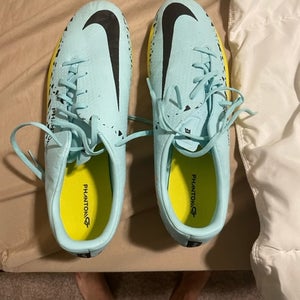 Blue New Men's Size 12 (Women's 13) Molded Cleats Nike Phantom gt academy Cleats