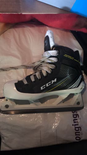 Used CCM Tacks Goalie Skates