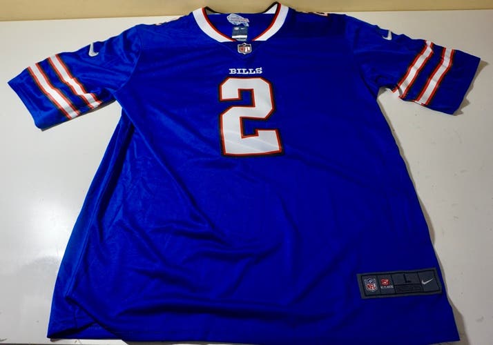 BILLS NFL JERSEY -  #2 ADULT LARGE BASS
