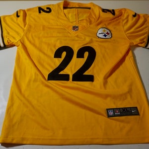 YOUTH XL STEELERS FOOTBALL JERSEY #22 NFL NEW!