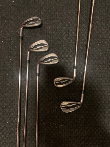 MENS Left Hand Senior Flex Graphite Shaft XR Iron Set