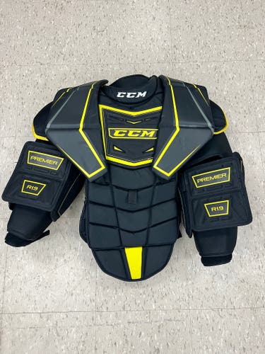 Used XL CCM Premier R1.9 Goalie Chest Protector