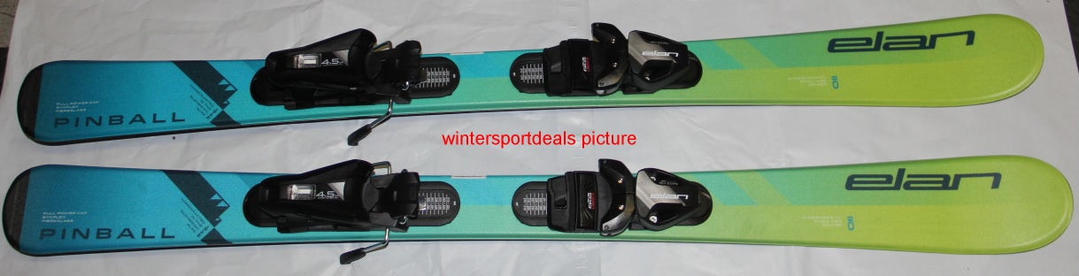 2023 NEW 110cm kids Skis Elan 2023 skis 110cm with size adjustable bindings set NEW