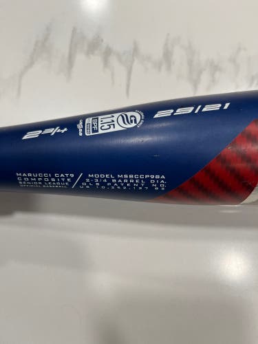2021 Composite (-8) 21 oz 29" Cat 9 composite Bat