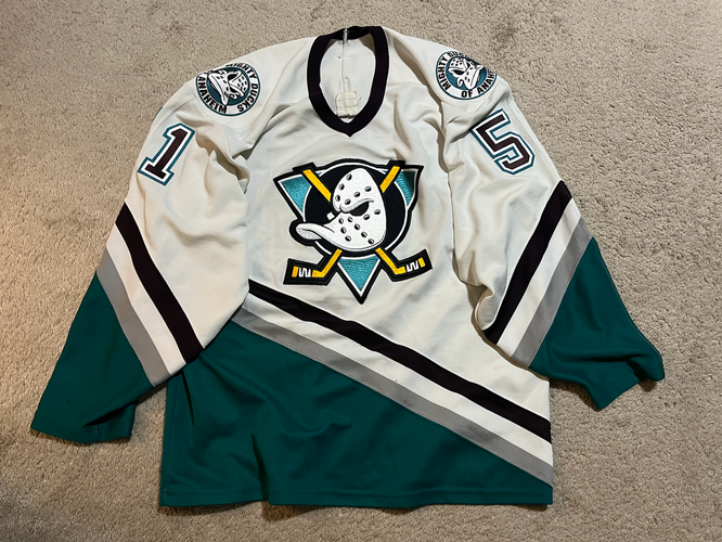 Anaheim Ducks Ryan Getzlaf Rookie Jersey Medium CCM