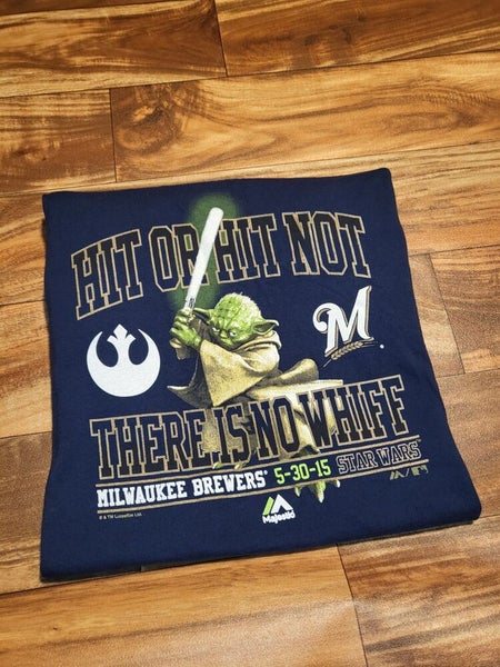 Milwaukee Brewers MLB Baseball Star Wars Yoda And Mandalorian This