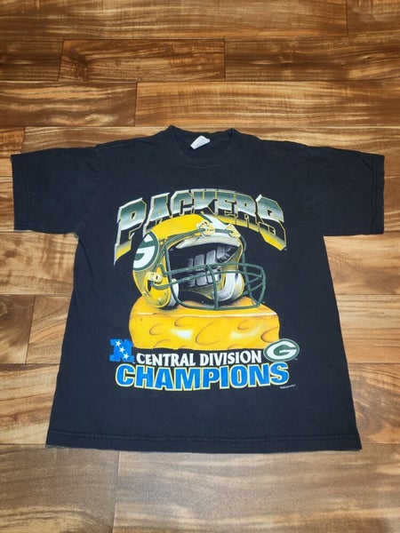 Vintage Rare 1996 Green Bay Packers Cheesehead Super Bowl Champs Shirt Size S/M