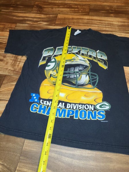 Vintage Rare 1996 Green Bay Packers Cheesehead Super Bowl Champs Shirt Size S/M