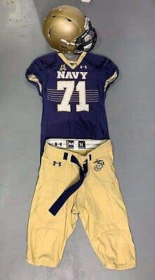 Navy Midshipment NCAA Game Worn Football Uniform