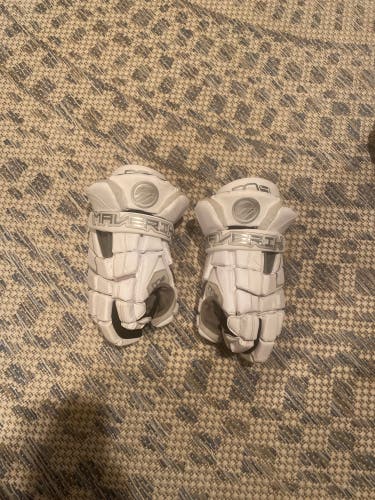 Used Player's Maverik 12" M4 Lacrosse Gloves