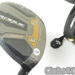 Callaway Rogue ST MAX Fairway 21°  7 Wood Cypher Forty 5.0 Light SENIOR  NEW